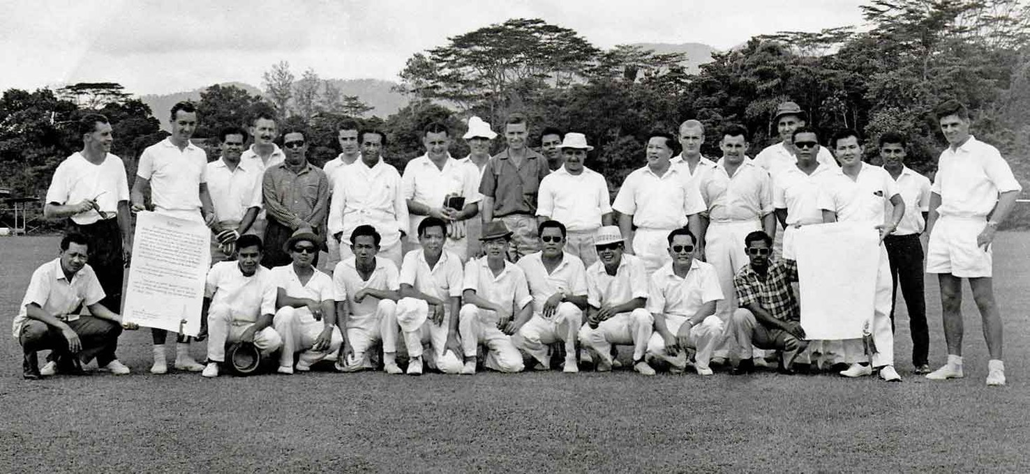  ( CI Pl Malaya v SB c.1965 )  Submitted by Keith Bell, son of Ken Bell, who is 4th from left on the back row. 