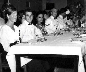  ( 9 Int & Sy Coy Christmas Party 1968 ) L-R : Mrs Rayson, Monty Rayson, Corrina Ng (Nik Collett's then g/f). 